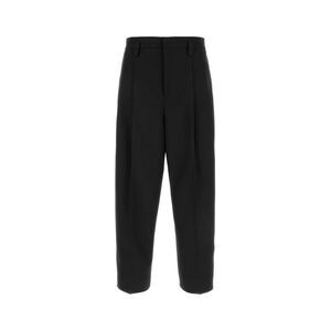 Jil Sander Men Black Gabardine Pant